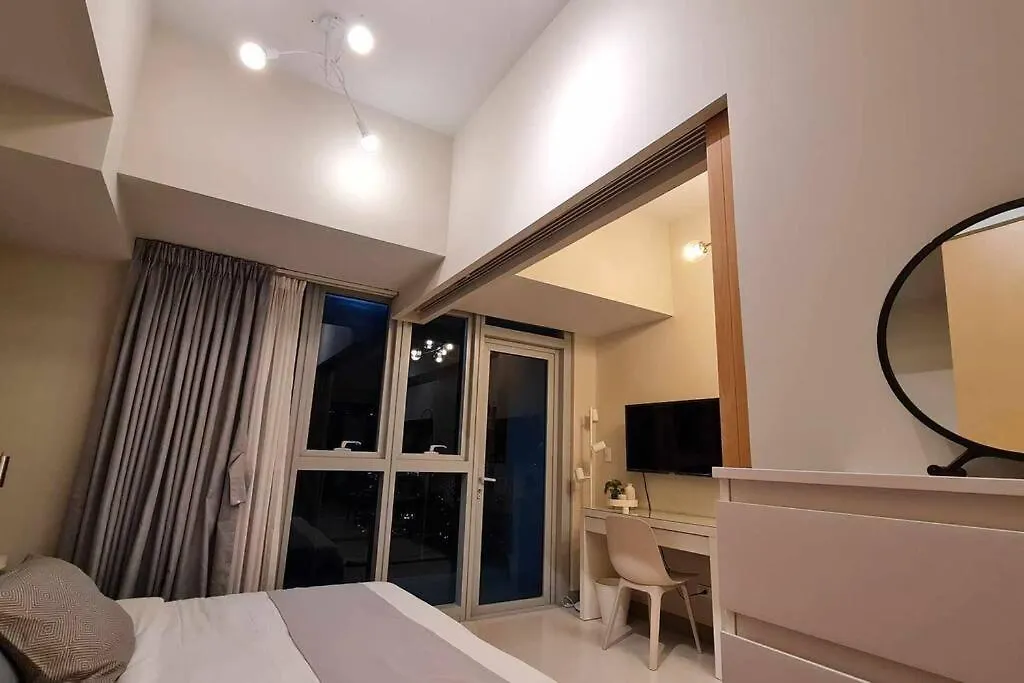 Apartamento 1Br King, Modern Balcony, Wi-Fi, Netflix, Bgc Manila