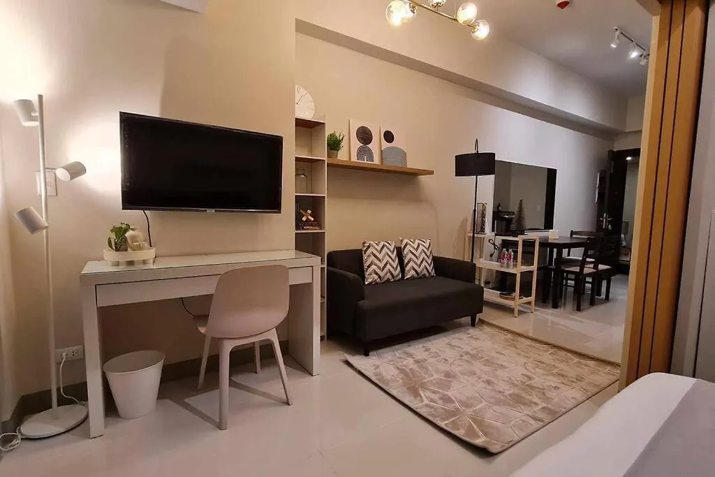 1Br King, Modern Balcony, Wi-Fi, Netflix, Bgc Apartment Manila 0*,
